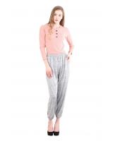 QA-493 Casual Pant Light Grey