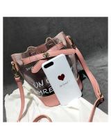 KW80396 2 In 1 Trans Cute Sling Bag Pink 