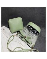 KW80396 2 In 1 Trans Cute Sling Bag Green