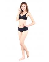 QA-516 Soft Women's Bra Black