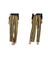 QA-519 Multicolor Striped Pants Yellow