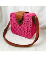 KW80397 Vintage Style Bag Hot Pink