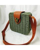 KW80397 Vintage Style Bag Green