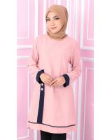 QA-557 WOMEN'S BLOUSE LIGHT PINK