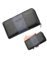 LG1021 Men's Long Wallet Black
