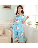 FG003 Stylish Sleepwear Set Blue