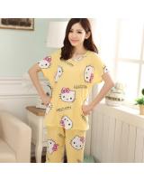 FG003 Stylish Sleepwear Set Yellow