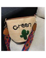 KW80422 Cute Green Cactus Bag Khaki