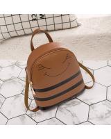 KW80424 Smile Bee Backpack Brown