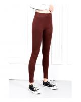 QA-619 COTTON LEGGING PANTS BROWN