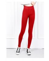 QA-619 COTTON LEGGING PANTS RED