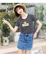 QA-627 PRINTED T- SHIRT HAPPY