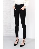 QA-636 STRETCHABLE PANTS BLACK