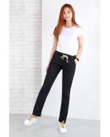 QA-639 CASUAL WOMEN'S TROUSERS BLACK