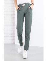 QA-639 CASUAL WOMEN'S TROUSERS GREEN