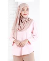 QA-647 SWEET WOMEN'S BLOUSE PEACH