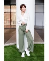 QA-649 FLATTERING WOMEN'S PANTS OLIVE