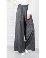 QA-650 PLUS SIZE PRINTED PANTS ROSE