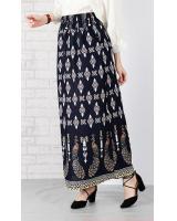 QA-651 PRINTED MAXI SKIRT 05