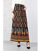 QA-651 PRINTED MAXI SKIRT 09