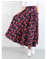 QA-652 WOMEN'S PRINTED SKIRT 05