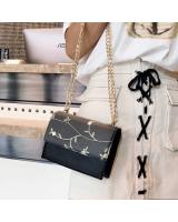 KW80469 WOMEN'S SQUARE SLING BAG BLACK