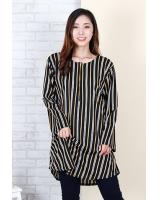QA-667 STRIPED BLOUSE 06