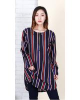 QA-667 STRIPED BLOUSE 08