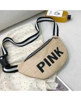 KW80483 WOMEN'S CHEST BAG PINK