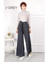QA-675 SELF TIE PALAZZO GREY