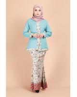 QA-691 ALEEYA MODERN KEBAYA DUST BLUE