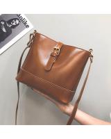 KW80523 PLAIN CROSSBODY BAG LIGHT BROWN