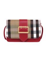 KW80554 STYLISH CHECKER BAG RED
