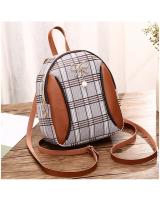 KW80567 TRENDY RIBBON BACKPACK BROWN