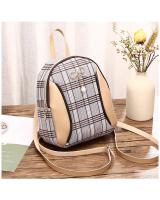 KW80567 TRENDY RIBBON BACKPACK KHAKI