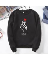 KW80653 LULU LOVE SHIRT BLACK