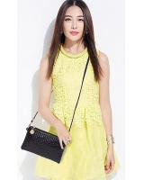 KW80657 FASHION SLING BAG BLACK
