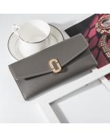 KW80676 CASUAL LONG PURSE DARK GREY