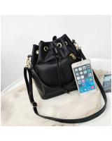 KW80711 TRENDY BUCKET BAG BLACK