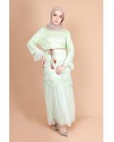 QA-753 ELEGANT MODERN DRESS MINT