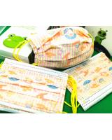 FM1000 Kid Disposable Cartoon Design Kids Face Mask Orange Melody