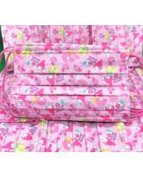 FM1000 Kid Disposable Cartoon Design Kids Face Mask Pink Melody