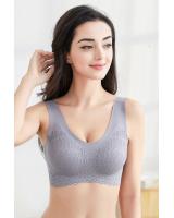 QA-779 SEAMLESS BRA GREY