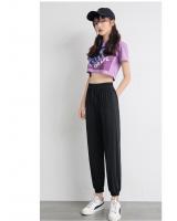 QA-781 JOGGER PANTS BLACK
