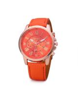 KW80754 Leather Watches Orange