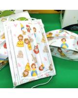 FM1002 WISDOM GRACE Kid Disposable Cartoon Design Kids 3 Ply Face Mask BFE99 PFE99 Premium Ear-Loop 50pcs Princess