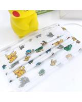 FM1002 WISDOM GRACE Kid Disposable Cartoon Design Kids 3 Ply Face MaskBFE99 PFE99 Premium Ear-Loop 50pcs Pokemon Pikachu