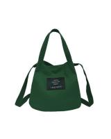 KW80761 Casual Canvas Women's Tote Bag Dark Green
