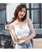 QA-800 BRALETTE CROP TOP WHITE