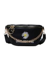 KW80835 Stylish Chest Bag Black